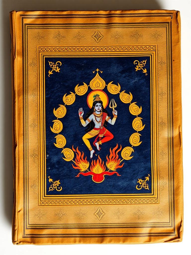 Śiva Tāṇḍava Stotram — ancient manuscript cover