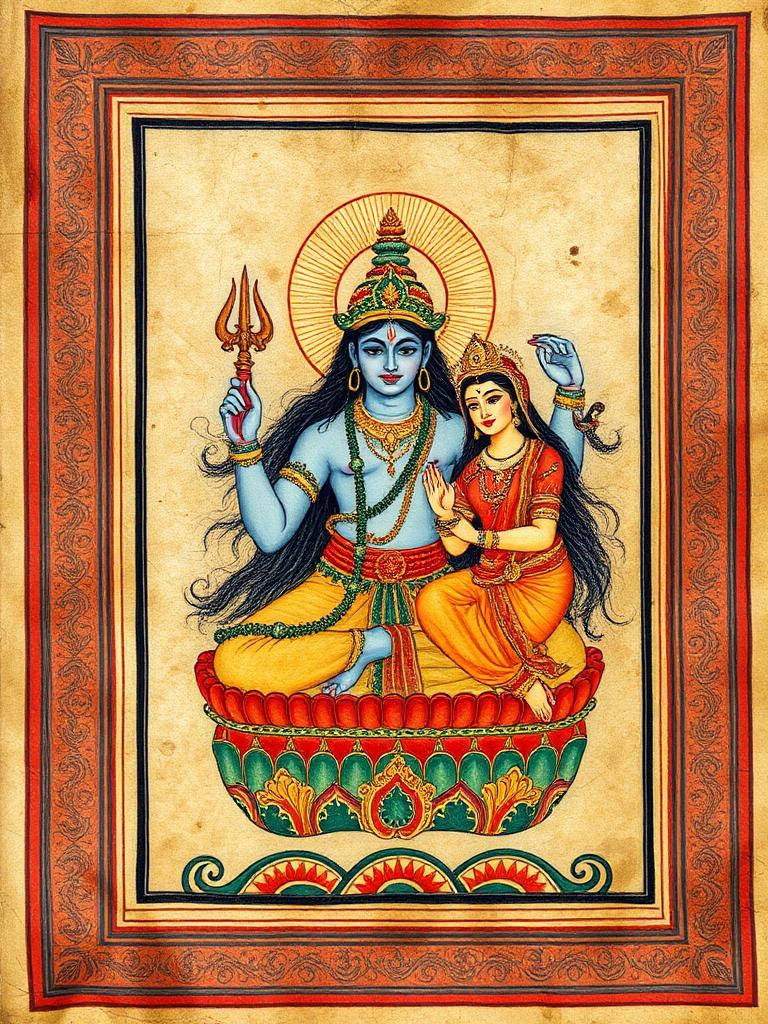 Vijñāna Bhairava Tantra — ancient manuscript cover
