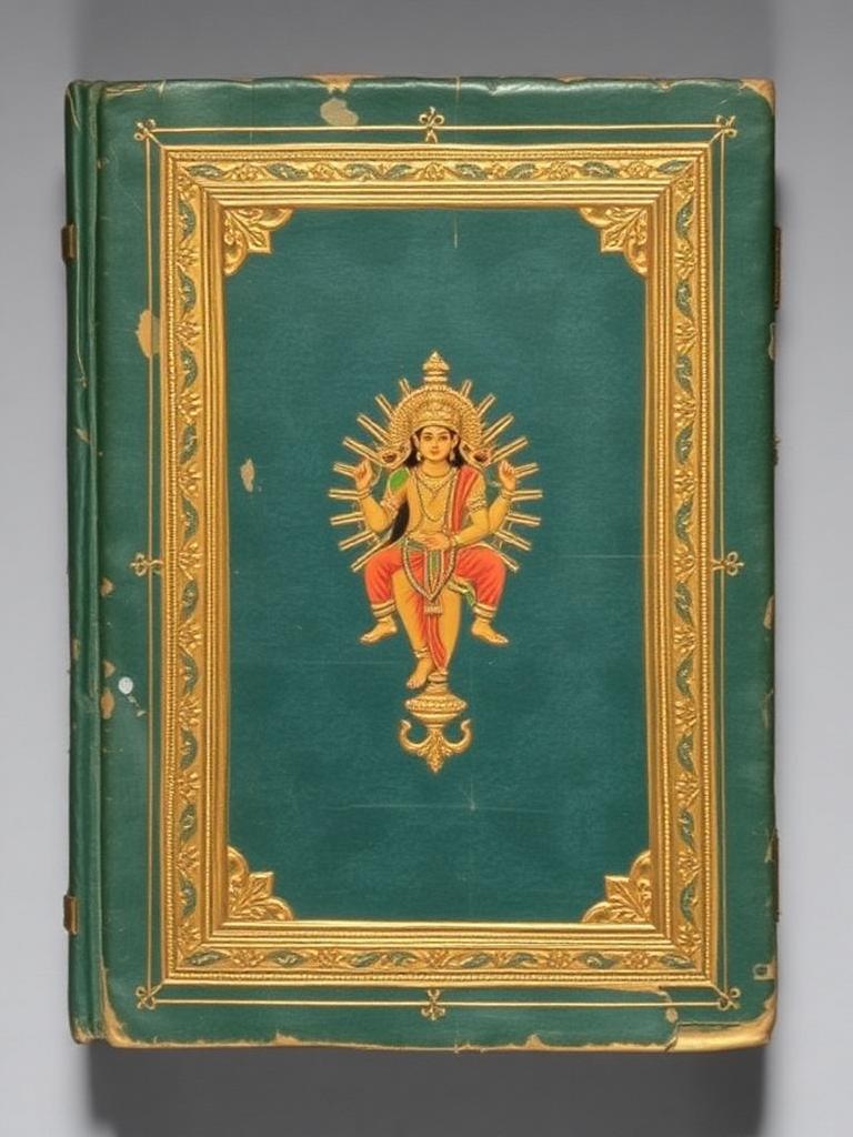 Nārāyaṇa Kavacham — ancient manuscript cover