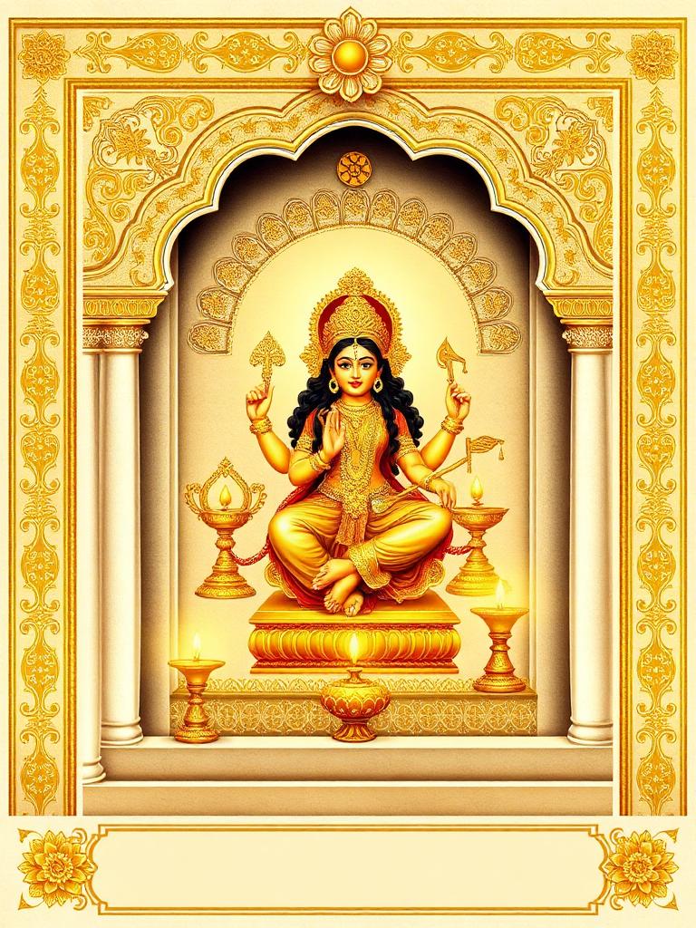 Durgā Saptaślokī — Brahmananda Rana Sacred Library Edition cover