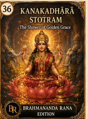 Kanakadhārā Stotram — Brahmananda Rana Sacred Library Edition cover