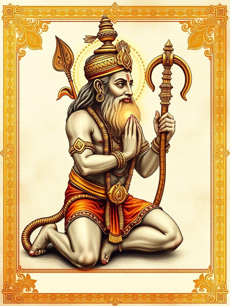 Hanumān Chālīsā — Brahmananda Rana Sacred Library Edition cover