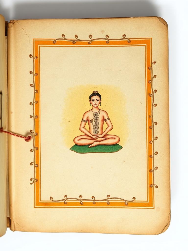 Haṭha Yoga Pradīpikā — ancient manuscript cover