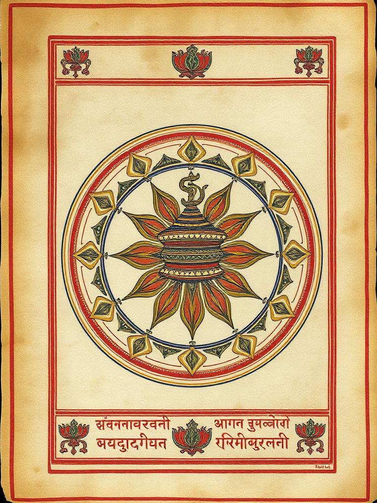 Kulārṇava Tantra — ancient manuscript cover