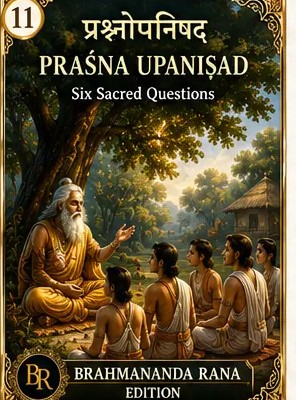 Praśna Upaniṣad — Brahmananda Rana Sacred Library Edition cover