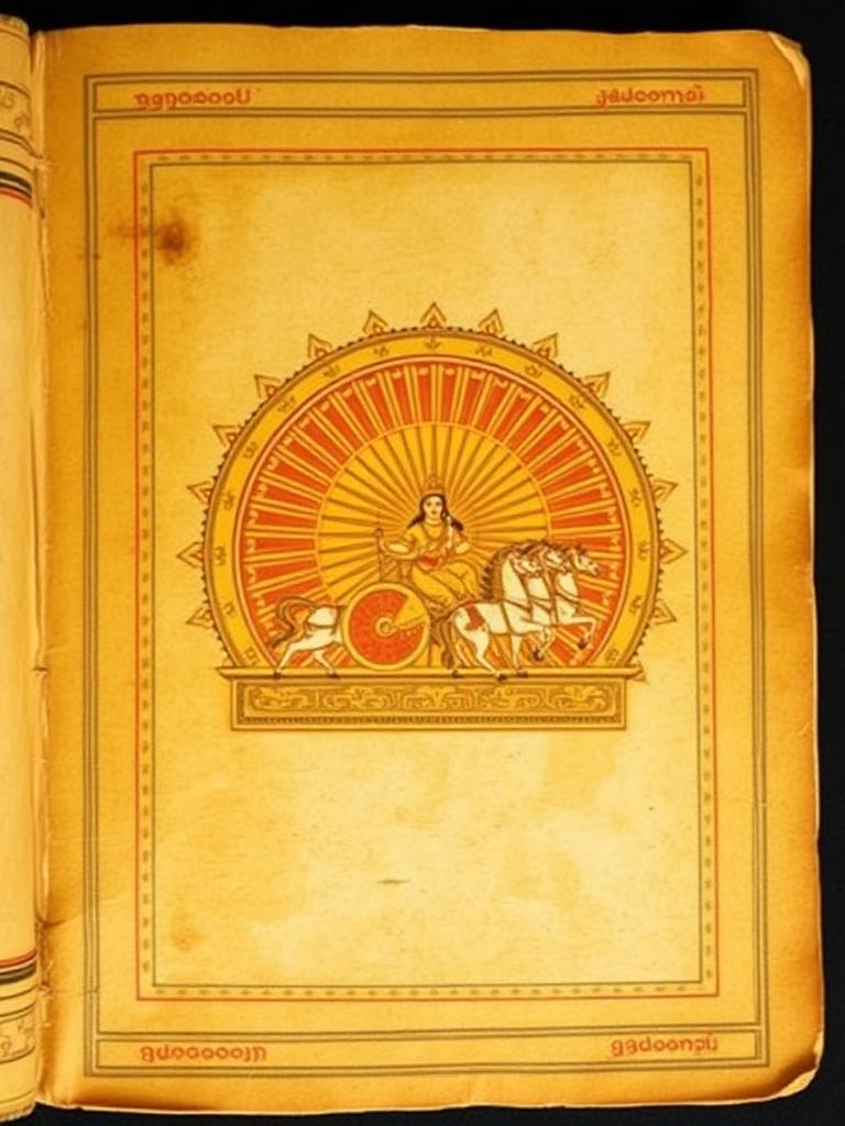 Āditya Hṛdayam — ancient manuscript cover