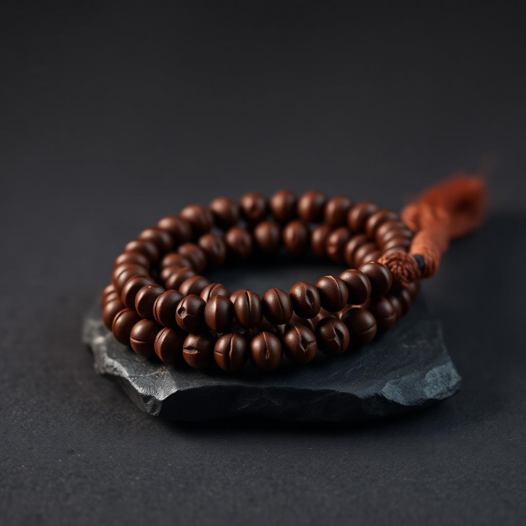 5 Mukhi Rudraksha Mala (108 Beads)