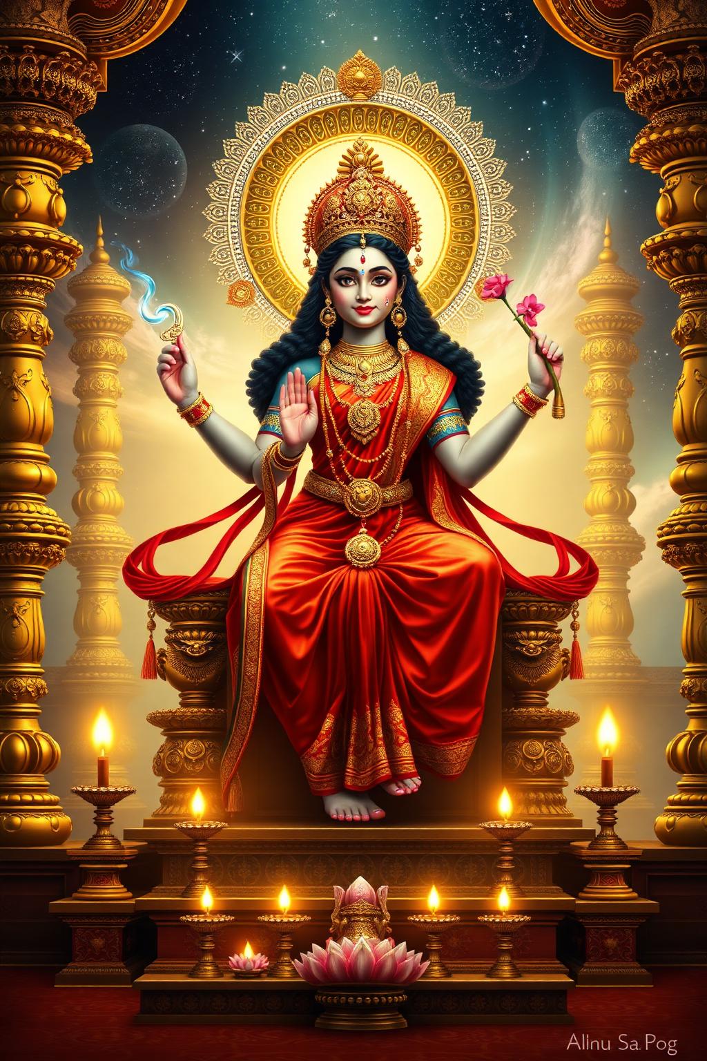 Bhuvaneshwari Devi Puja