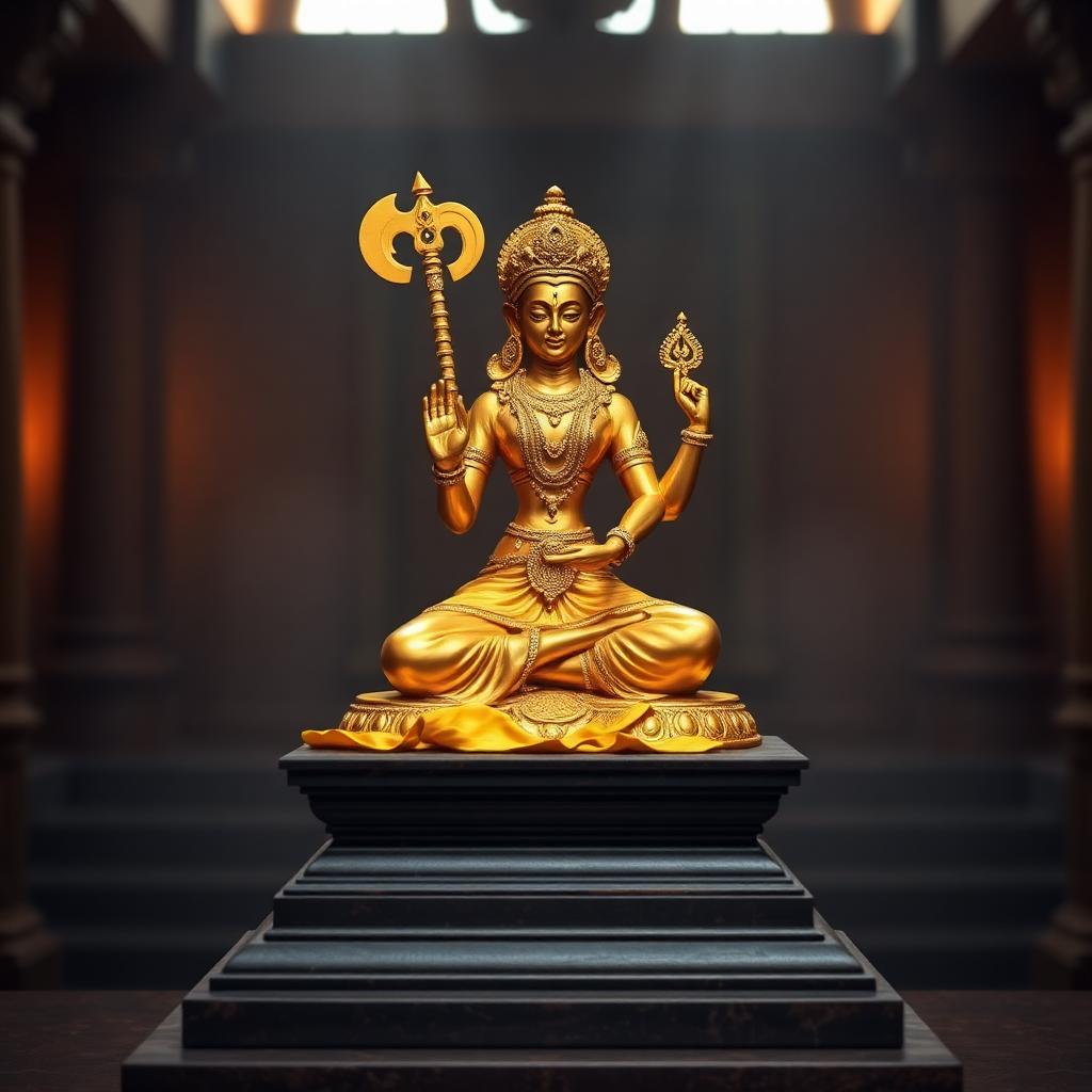 Maa Baglamukhi Idol