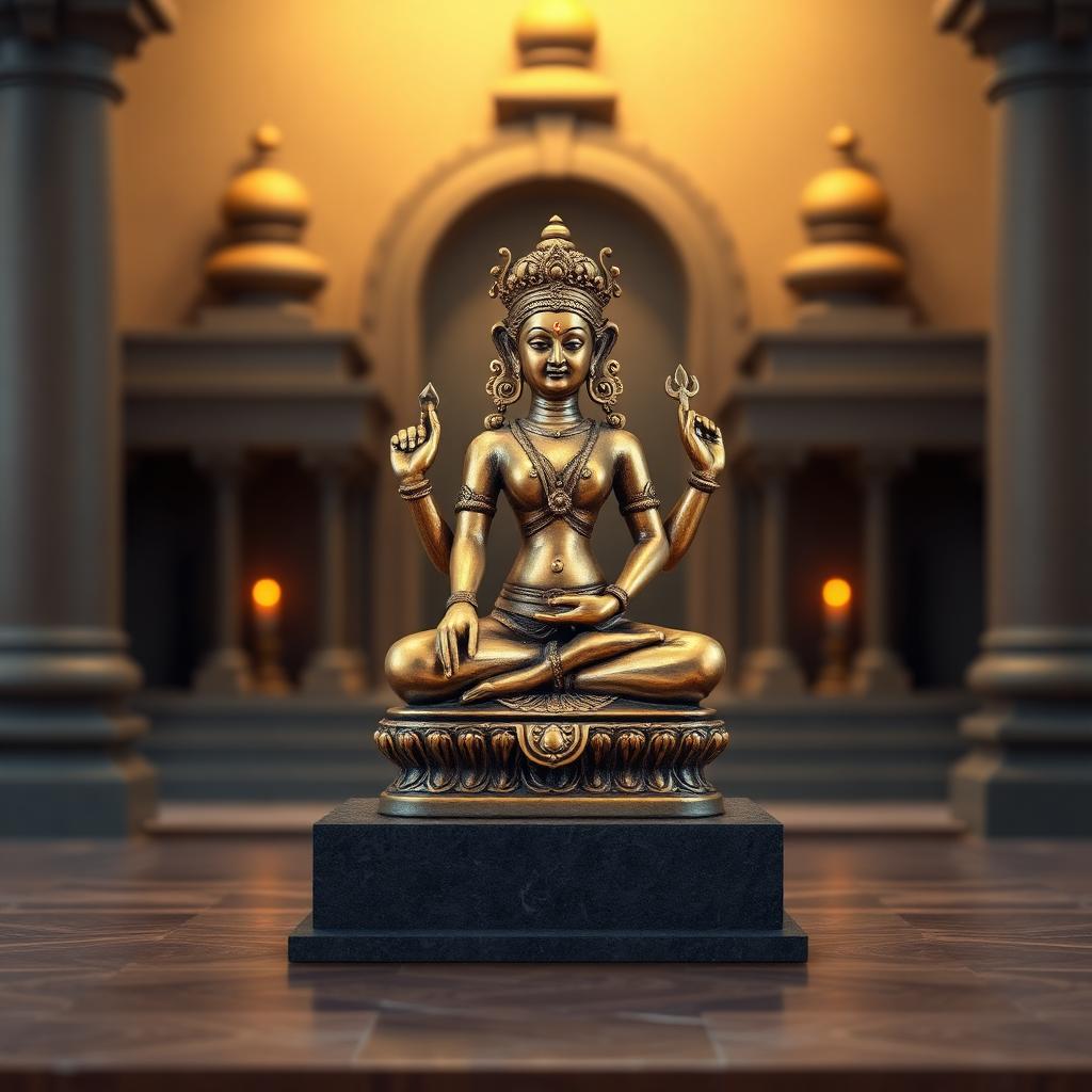Maa Bhuvaneshwari Idol