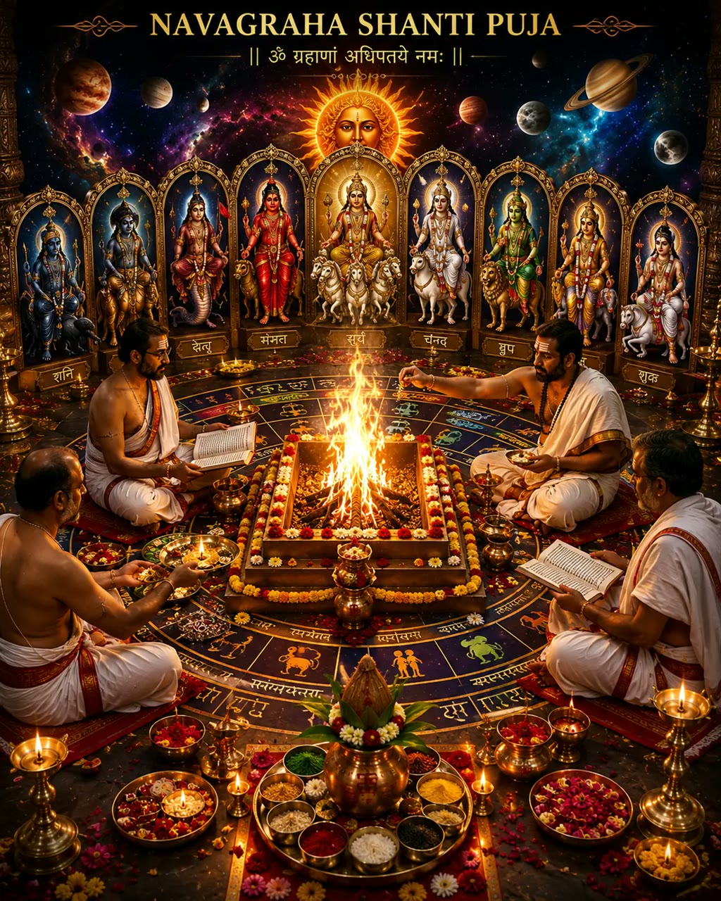Navagraha Shanti Puja