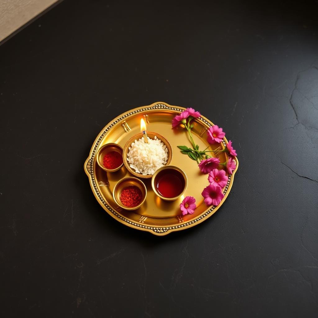 Complete Puja Thali