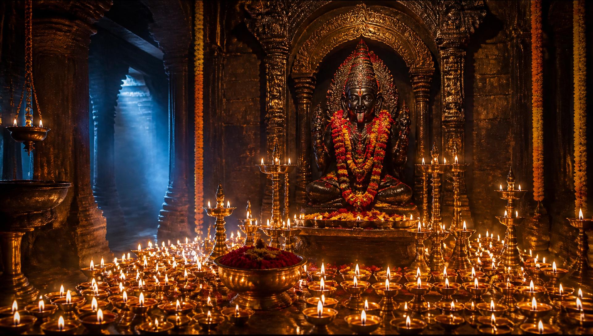 Mother Kālī — protective Divine Mother invoked in Rakṣā rituals